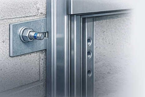 Elevator Door Frame Fixing