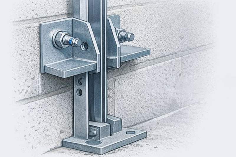 Guide Rail Bracket Installation